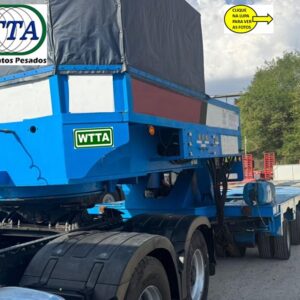 Linha de 3 módulos de eixos